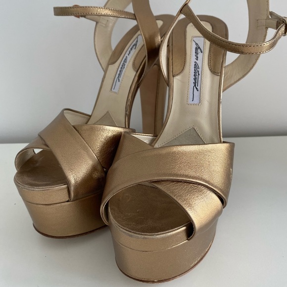 Brian Atwood Madison High-Heel Platform Open-toe 8 - Picture 10 of 13